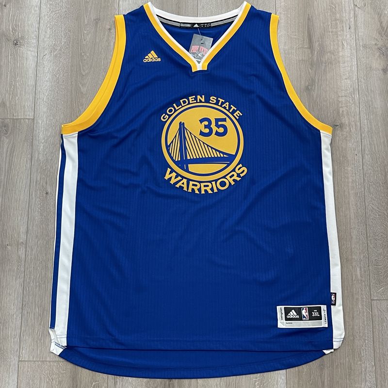 Golden State Warriors Durant 35 Jersey Size 3XL Pre-Owned