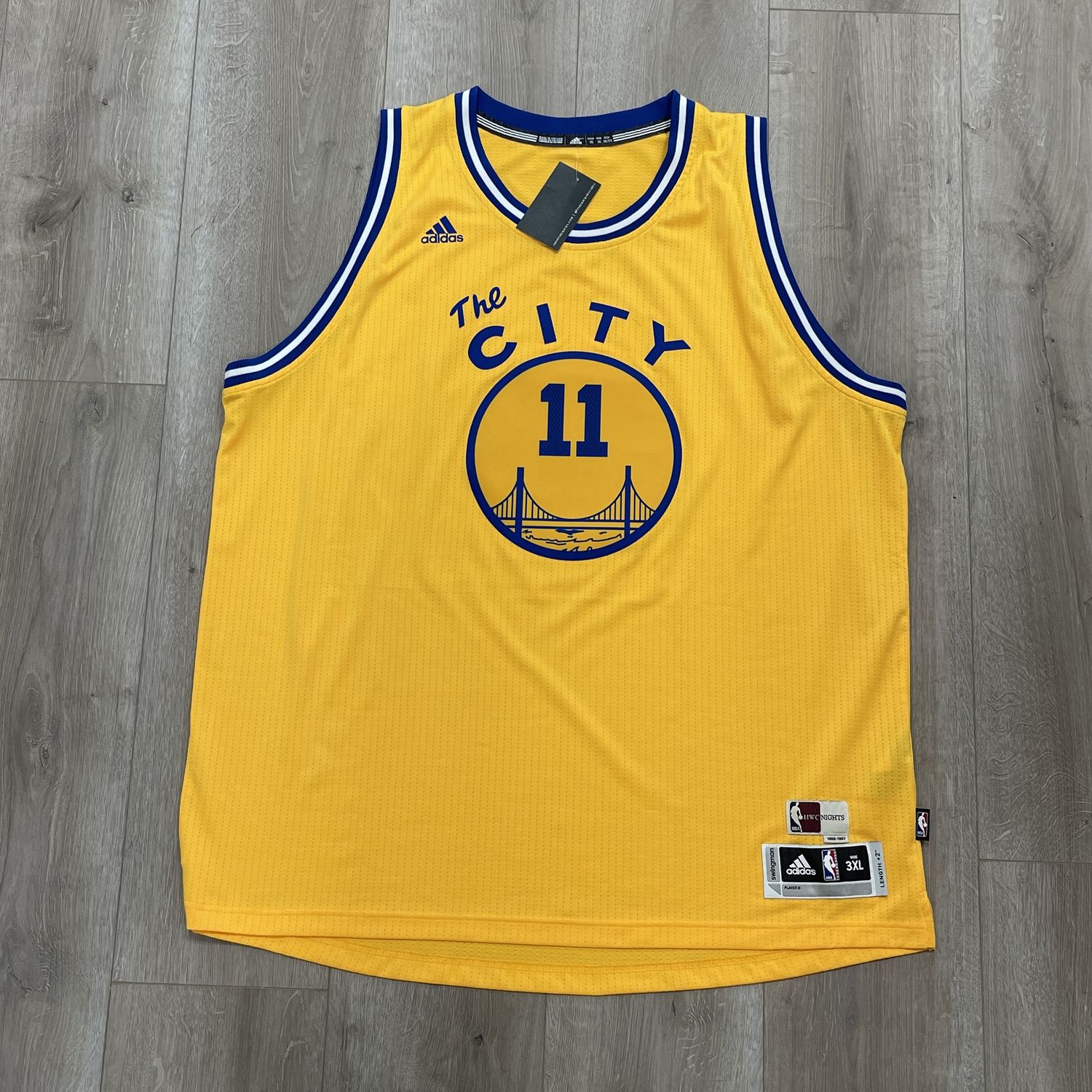Adidas Warriors Thompson 11 Jersey Size 3XL Pre-Owned
