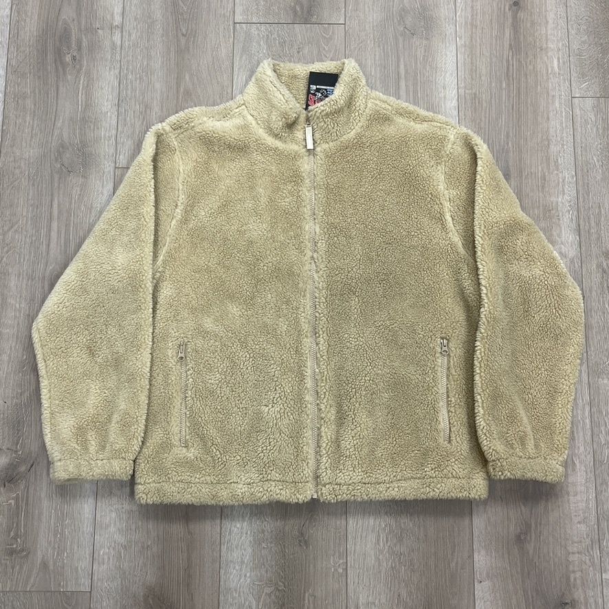 Supreme Star Fleece Jacket Natural Pre-Owned