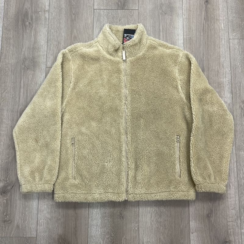 Supreme Star Fleece Jacket Natural Pre-Owned