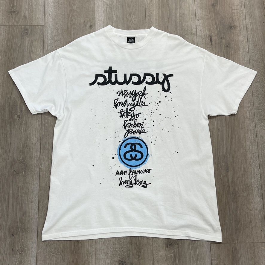 Stussy × Vintage Stussy x Michael Leon world tour Pre-Owned