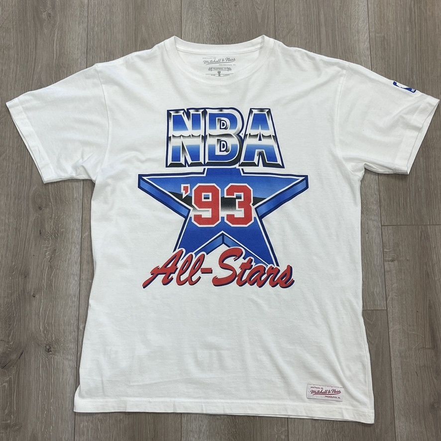 Men&#39;s White 1993 NBA All-Star Game Pre-Owned