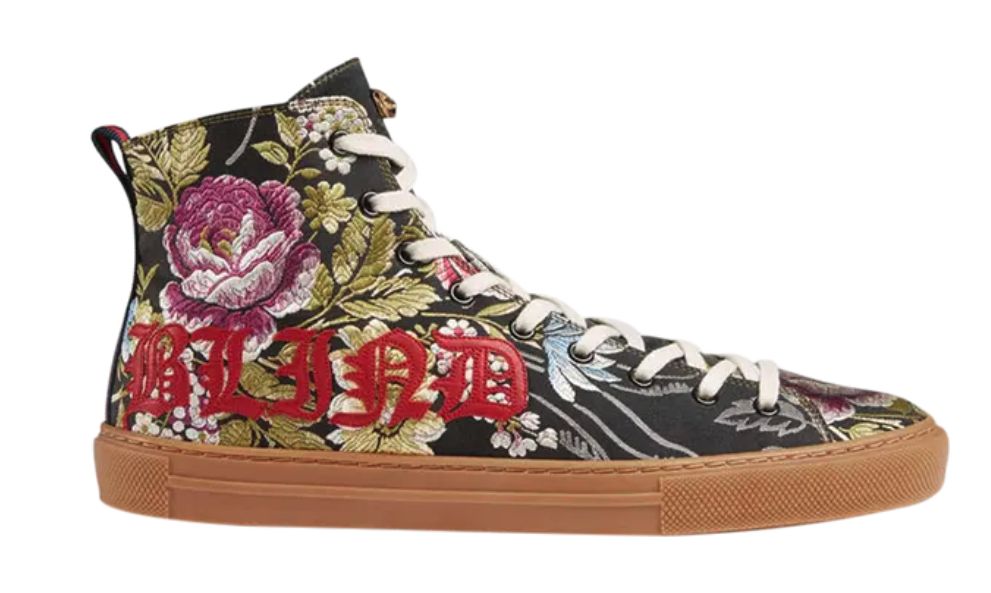 Gucci Jacquard High Top &#39;Bouquet&#39; • New