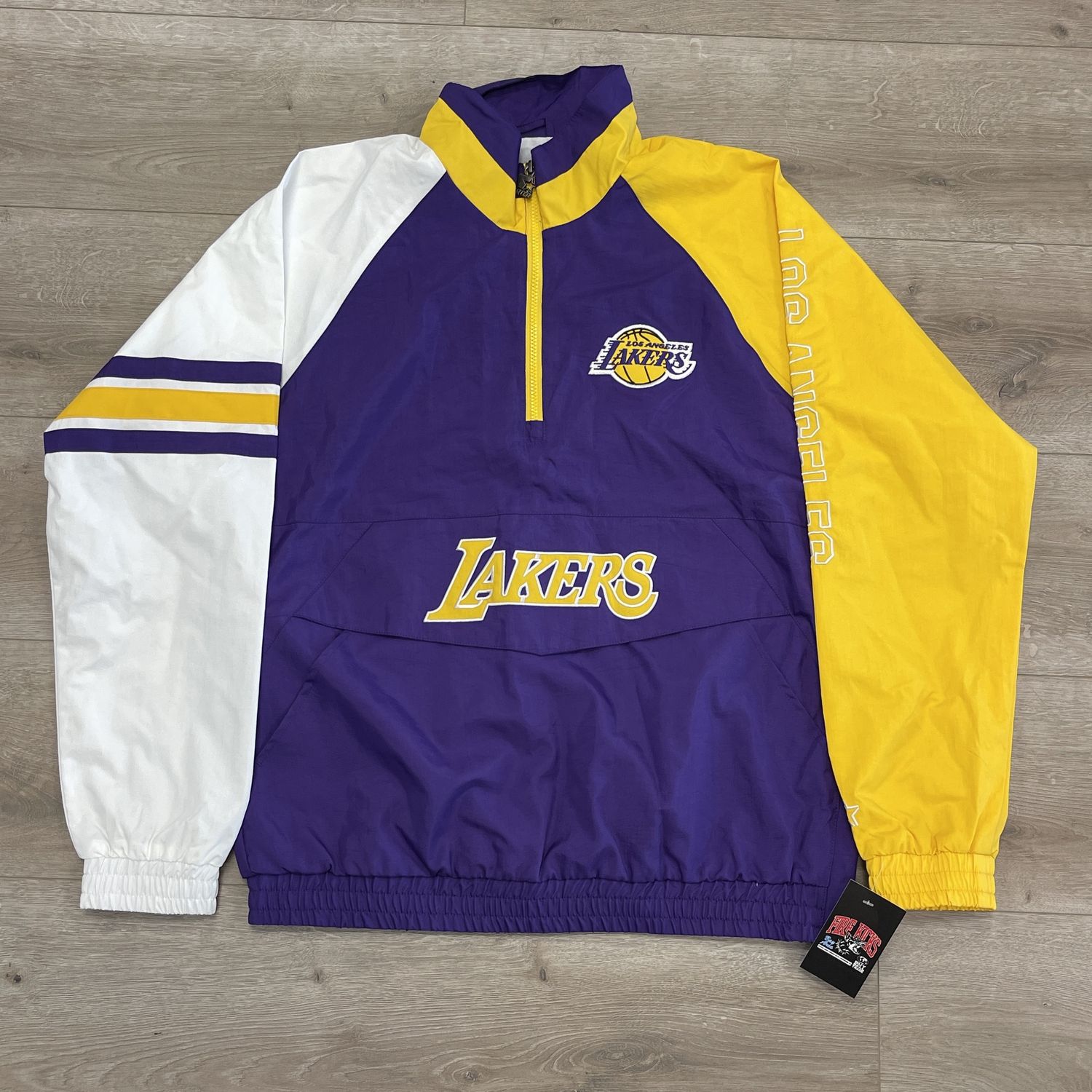 LA Lakers Elite Half Zip Pullover Jacket