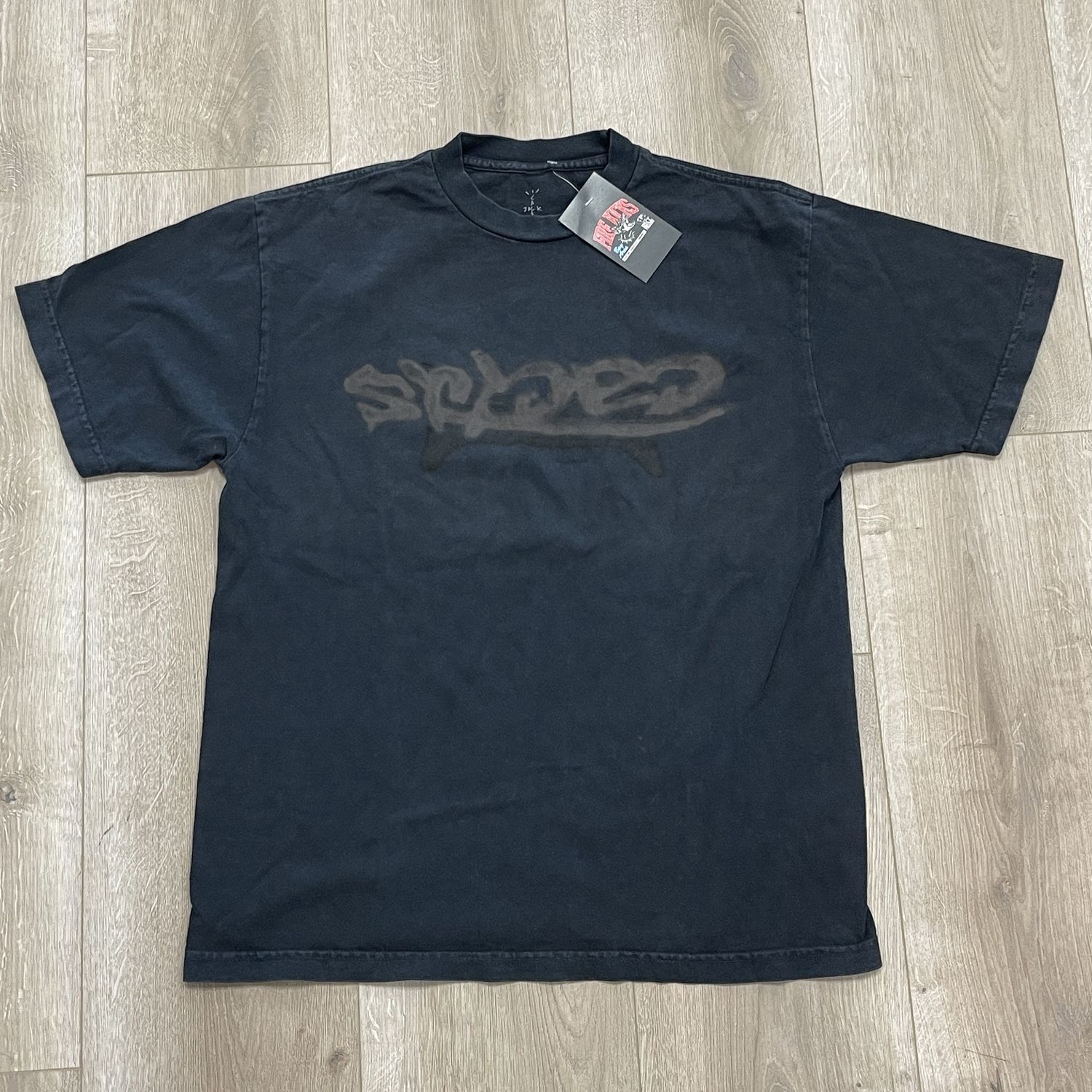 Cactus Jack Travis Scott CJ &#39;Tagged&quot; T-shirt Pre-Owned