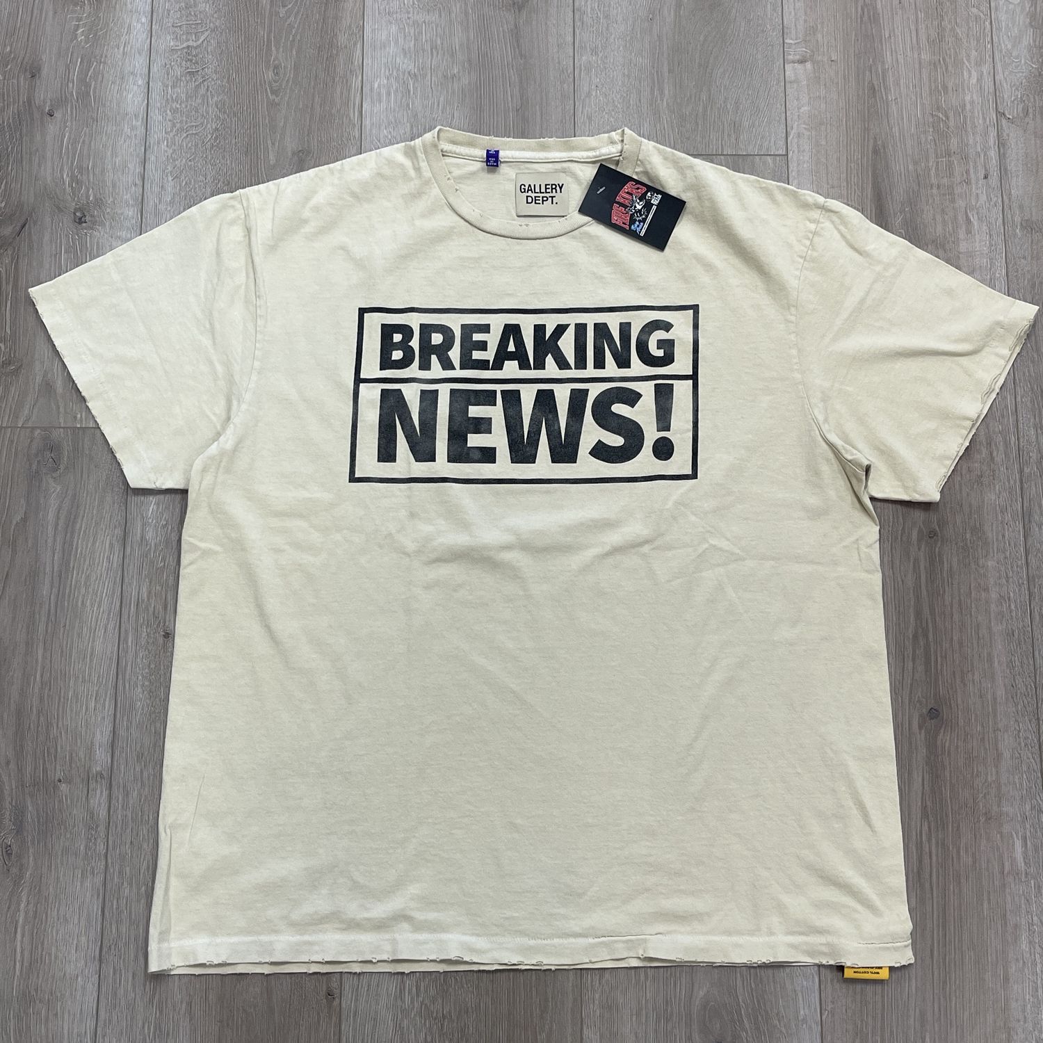Gallery Dept. Breaking News Tee -  Pre-Owned