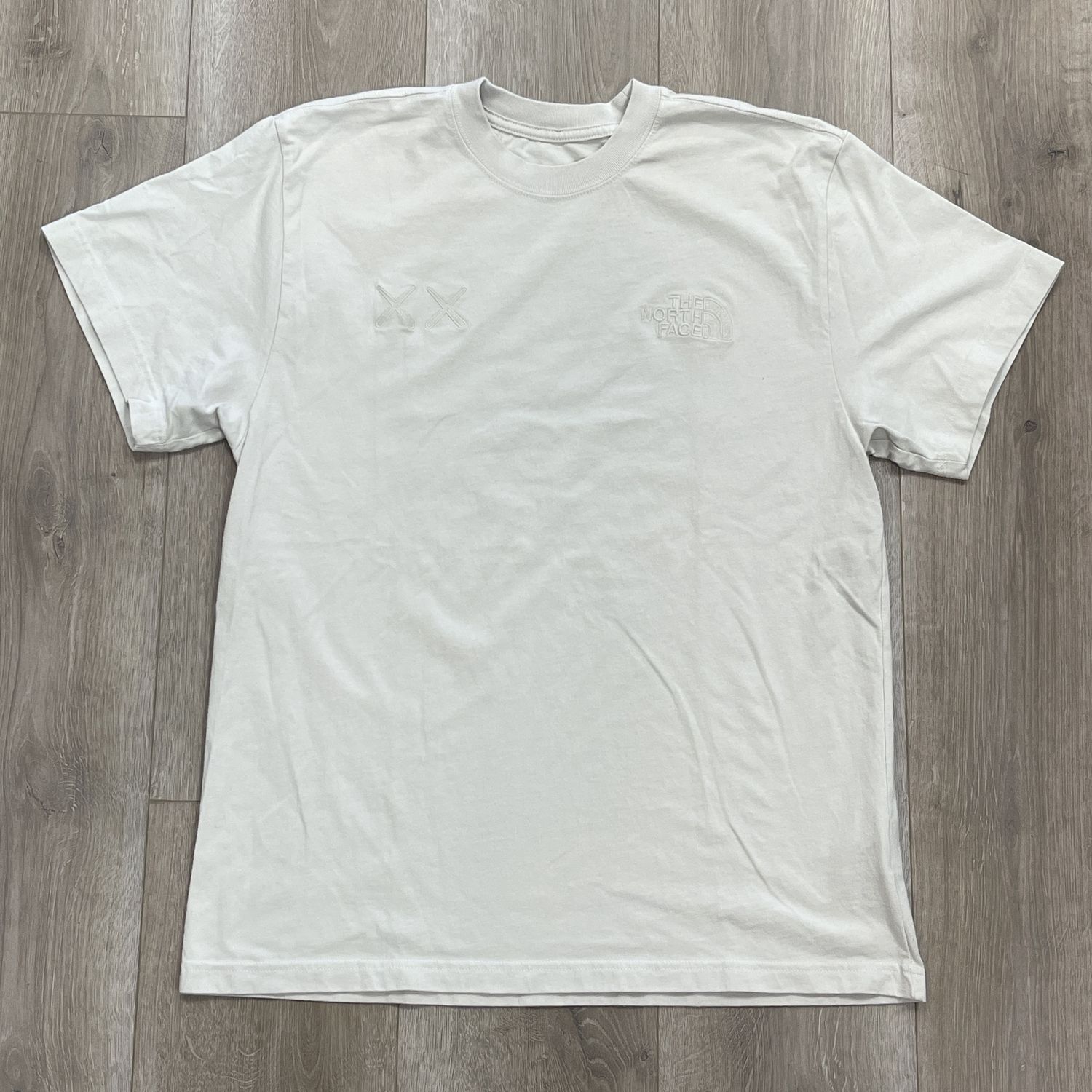 Kaws The North Face White Tee • Pre-Owned
