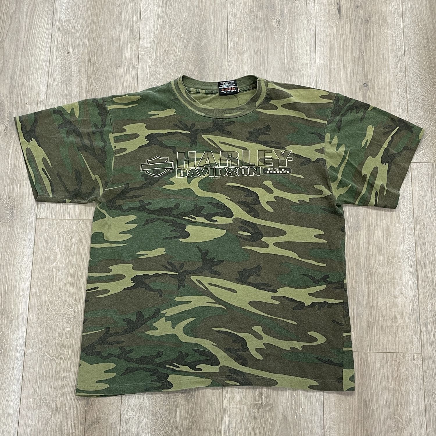 Harley Davidson Colboch Camo Tee • Pre-Owned