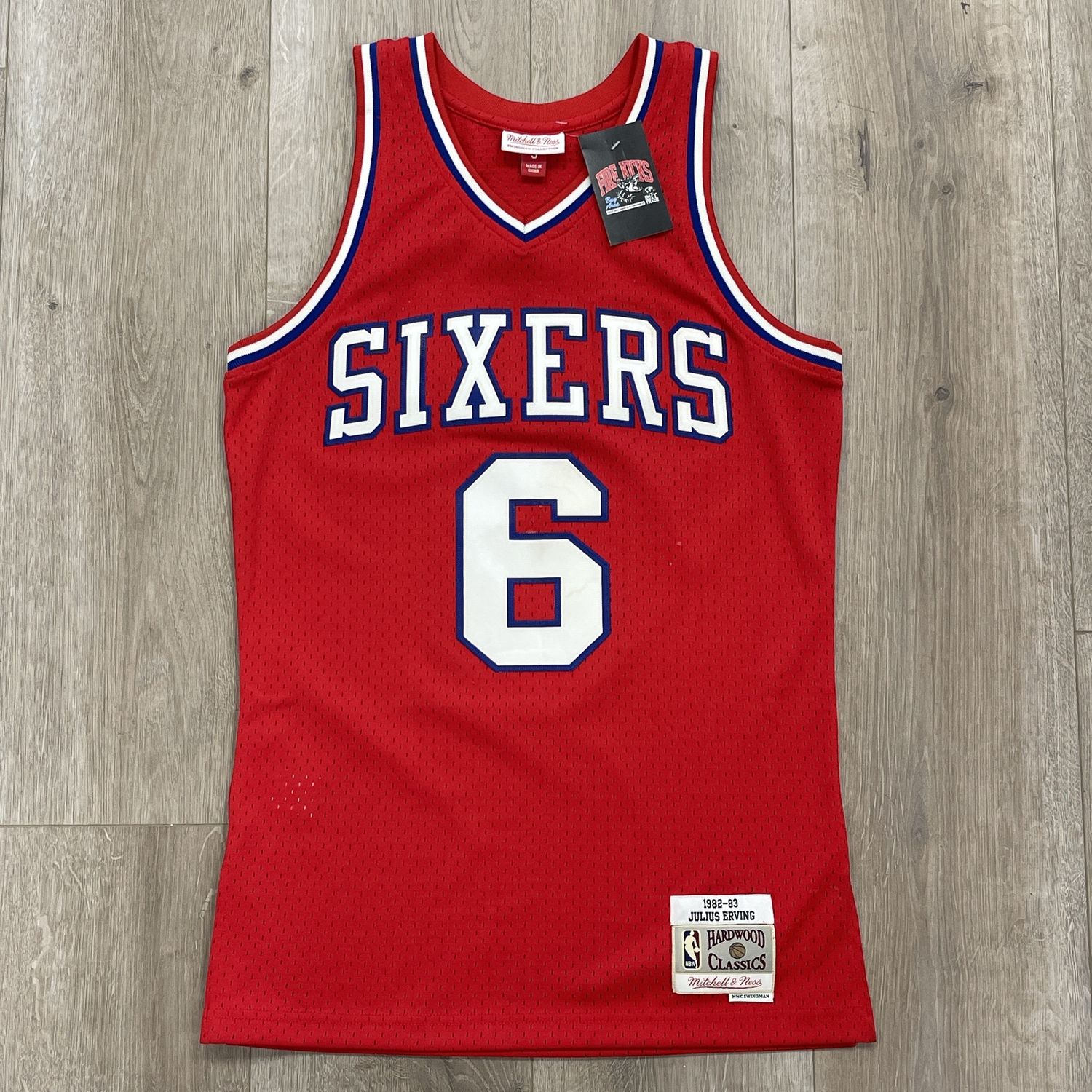 76ers NBA Jersey Julius Erving • Pre-Owned