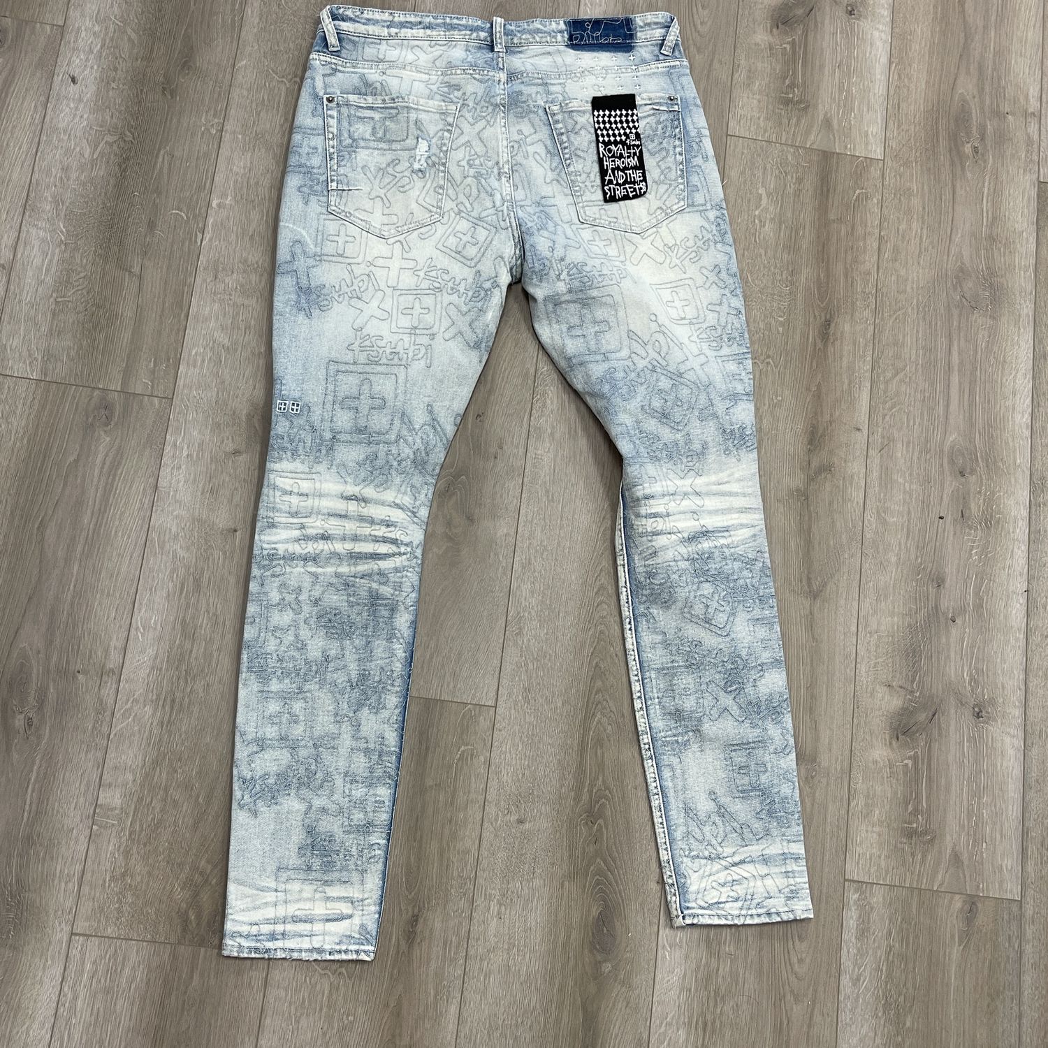 Ksubi Jeans van winkle bunker blue noize, Clothing Size: 36, Product Condition: Pre-Owned