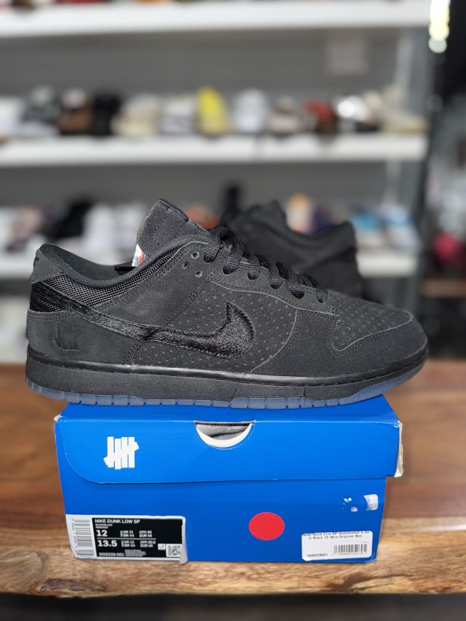 Nike Dunk Low Sp Undefeated 5 On It Black • Pre-Owned, Shoe Size: US M 12, Product Condition: Pre-Owned