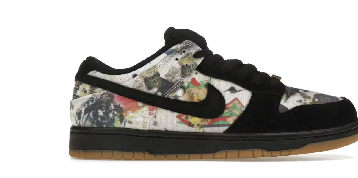 Nike SB Dunk Low Supreme Rammellzee - Brand New