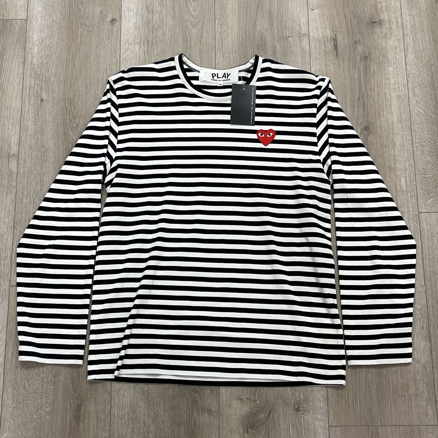 Comme Des Garçons Play Long Sleeve T-Shirt size Medium Pre-Owned