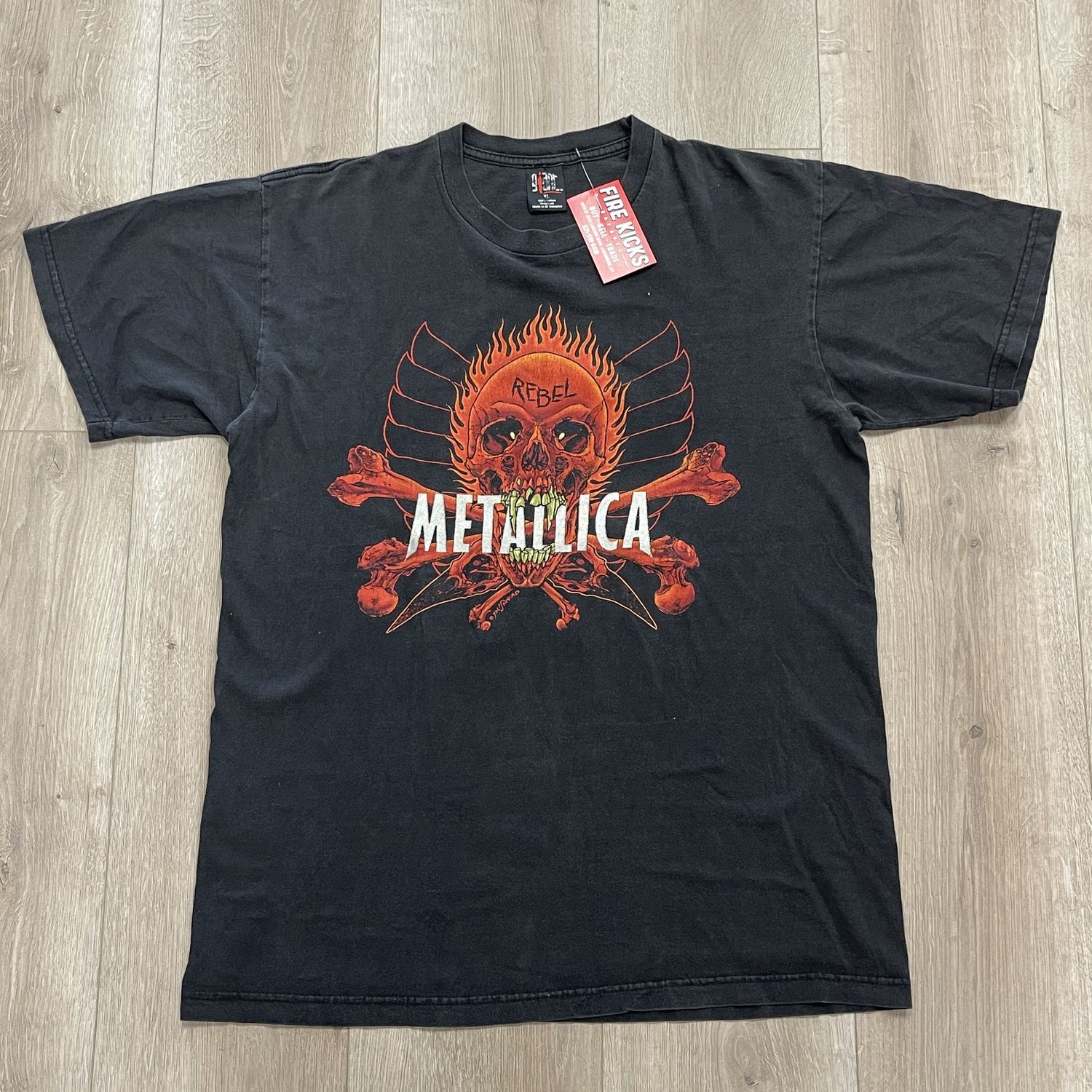 Metallica Rebel T-Shirt size XL Pre-Owned