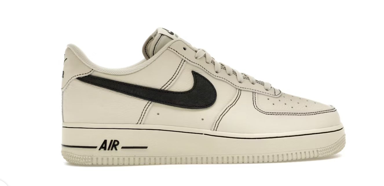 Nike Air Force 1 Low &#39;07 LV8 Light Khaki Black - Brand New