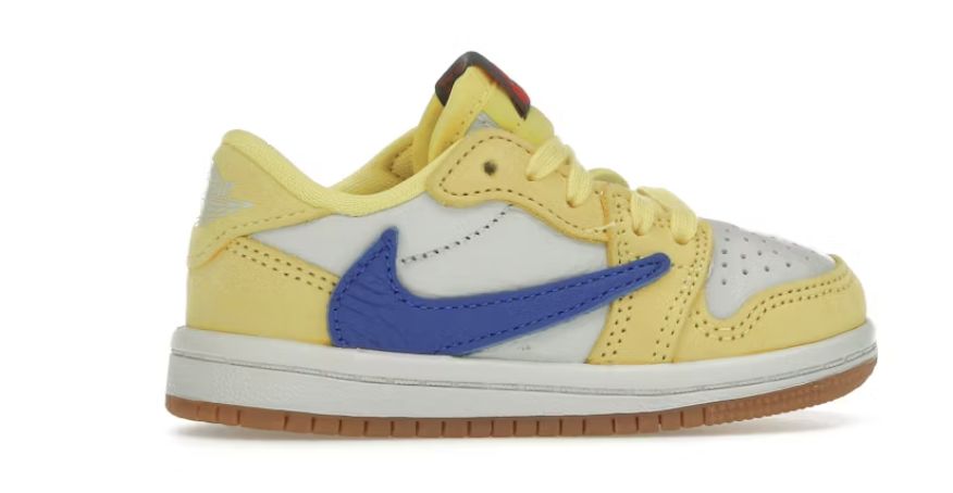 Jordan 1 Retro Low OG SP Travis Scott Canary (TD) - Brand New
