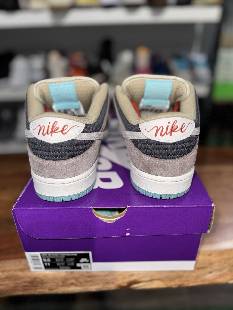 Nike SB Dunk Low Big Money Savings - Pre-Owned, Shoe Size: US M 9.5, Product Condition: Pre-Owned