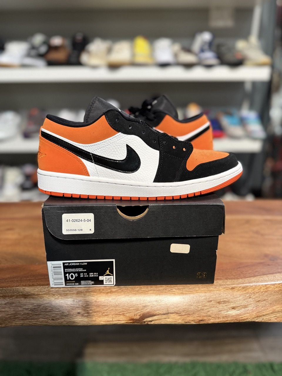 Jordan 1 Low Shattered Backboard - Pre-Owned, Shoe Size: US M 10.5, Product Condition: Pre-Owned