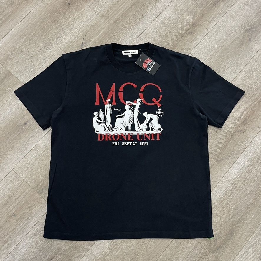 Alexander McQueen Drone Unit Tee Size 3XL Slim Fit Pre-Owned