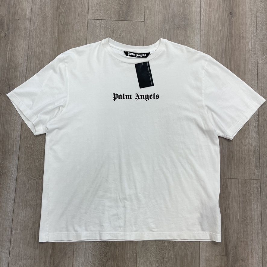 Palm Angels Classic Logo Tee Size Large Pre-Owned