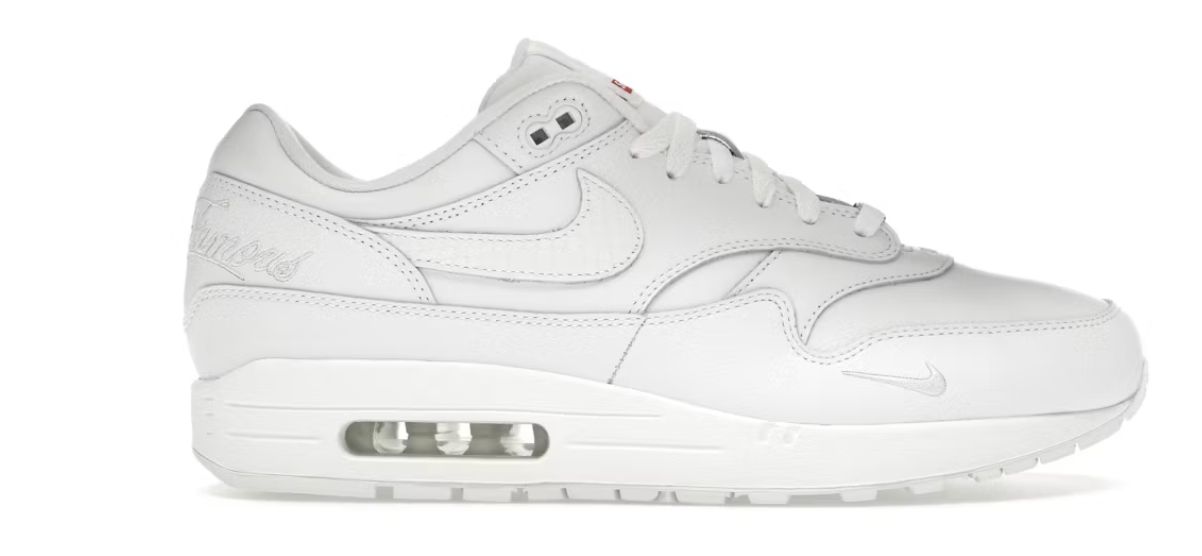 Nike Air Max 1 &#39;87 SP Supreme Triple White - Brand New