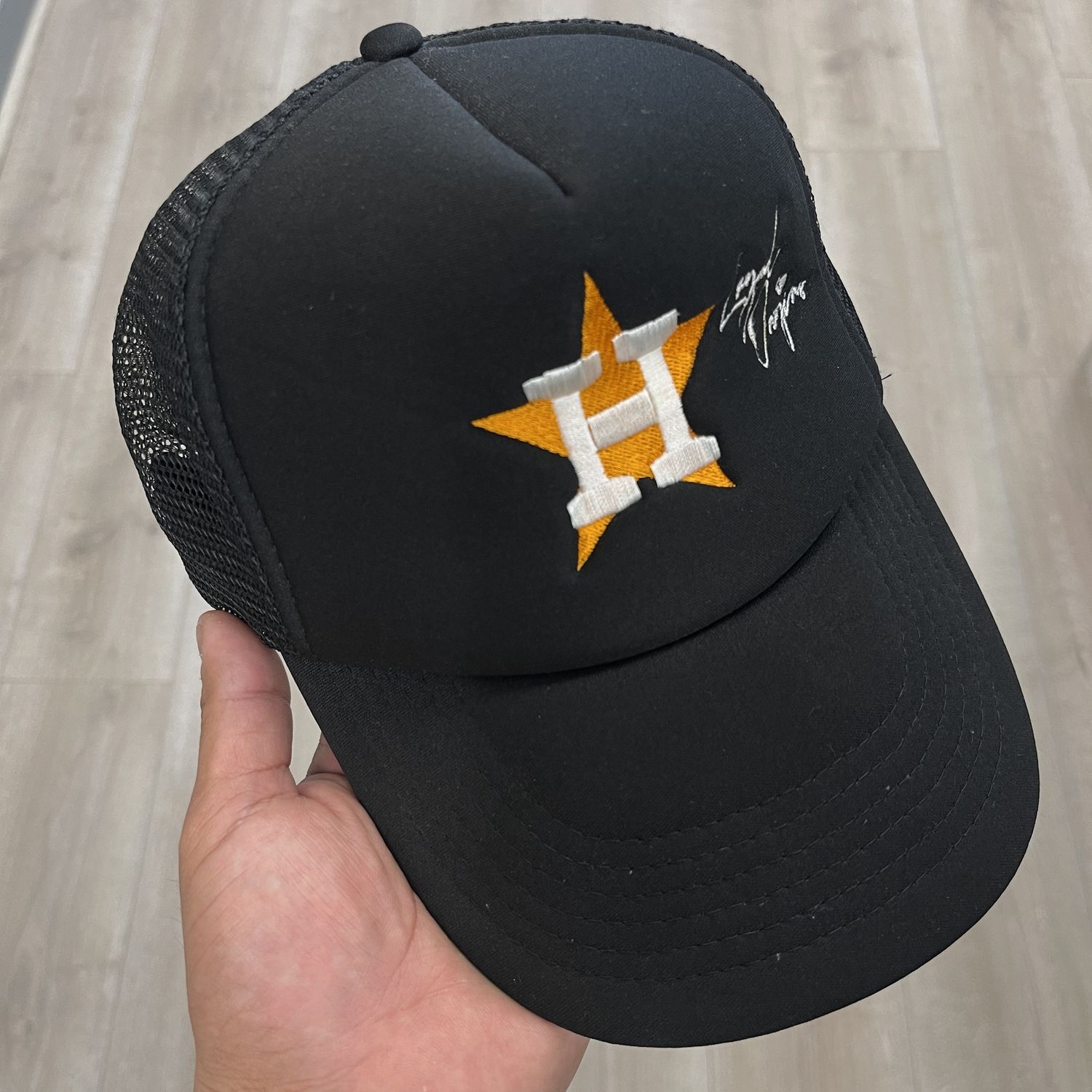 Houston Astros Trucker Hat Pre-Owned