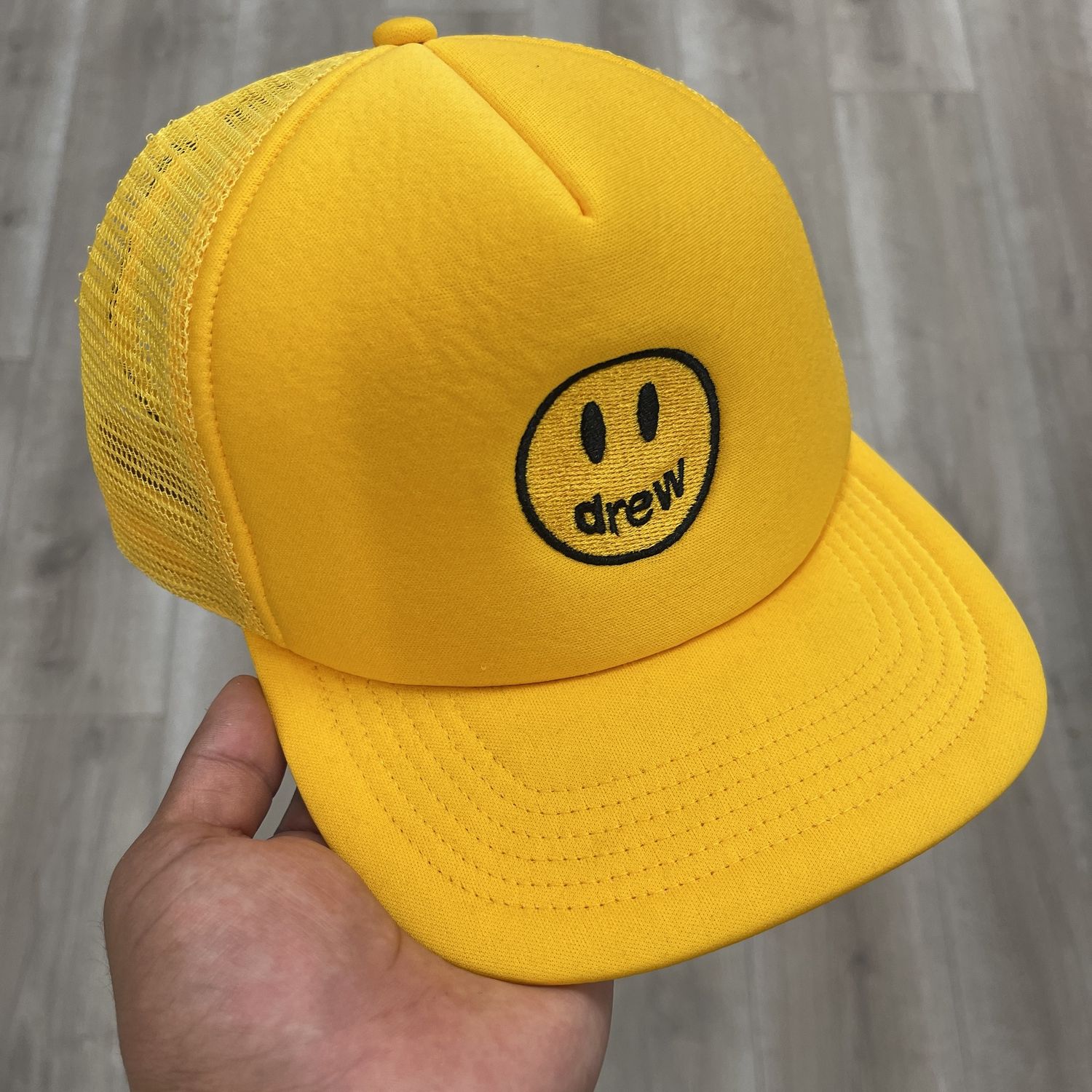 Drew House Yellow Trucker Hat Pre-Owned
