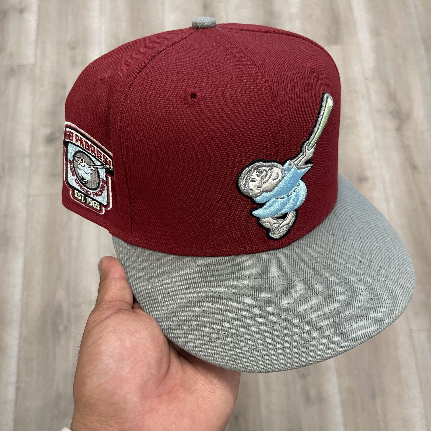 San Diego Padres Fitted Hat Size 7 3/8 Pre-Owned