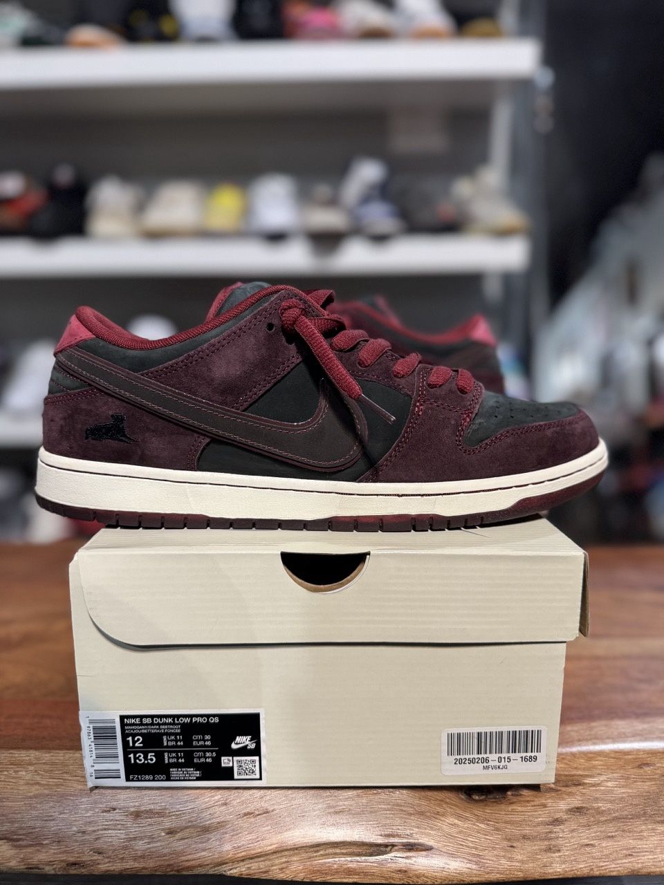 Nike SB Dunk Low Riot Skateshop - Pre-Owned, Product Condition: Pre-Owned, Shoe Size: US M 12