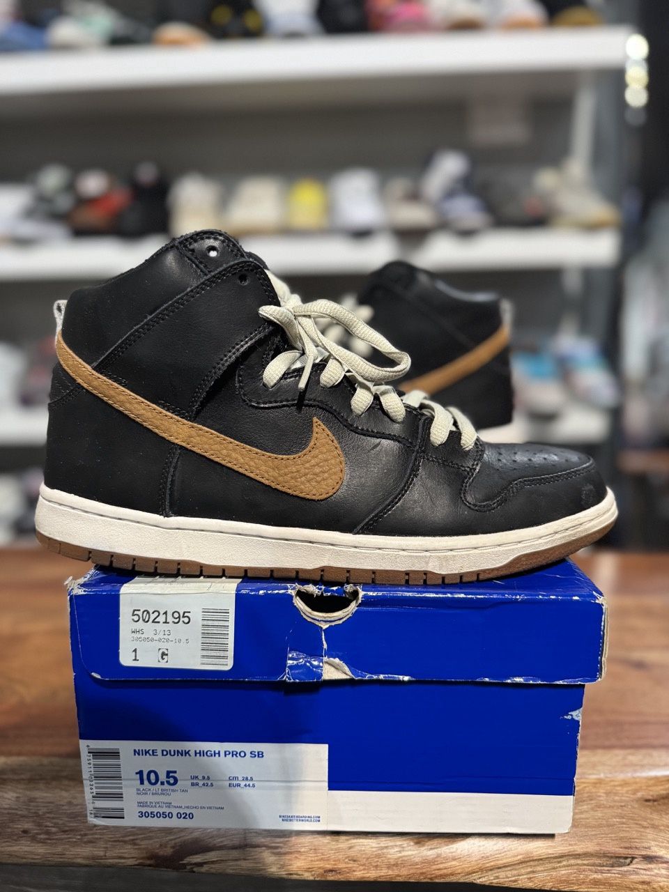 Nike SB Dunk High Guiness - Pre-Owned, Product Condition: Pre-Owned, Shoe Size: US M 10.5
