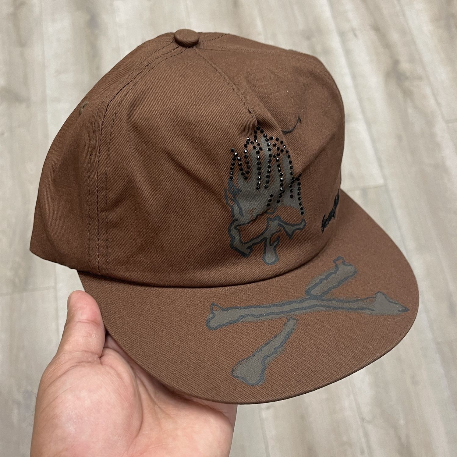 Cactus Jack Brown Skull Hat • New
