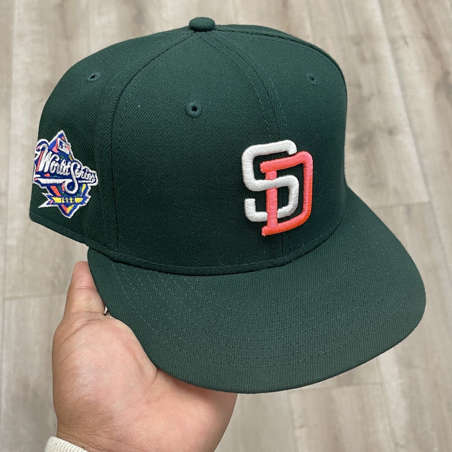Fitted San DIego Padres Green / Pink