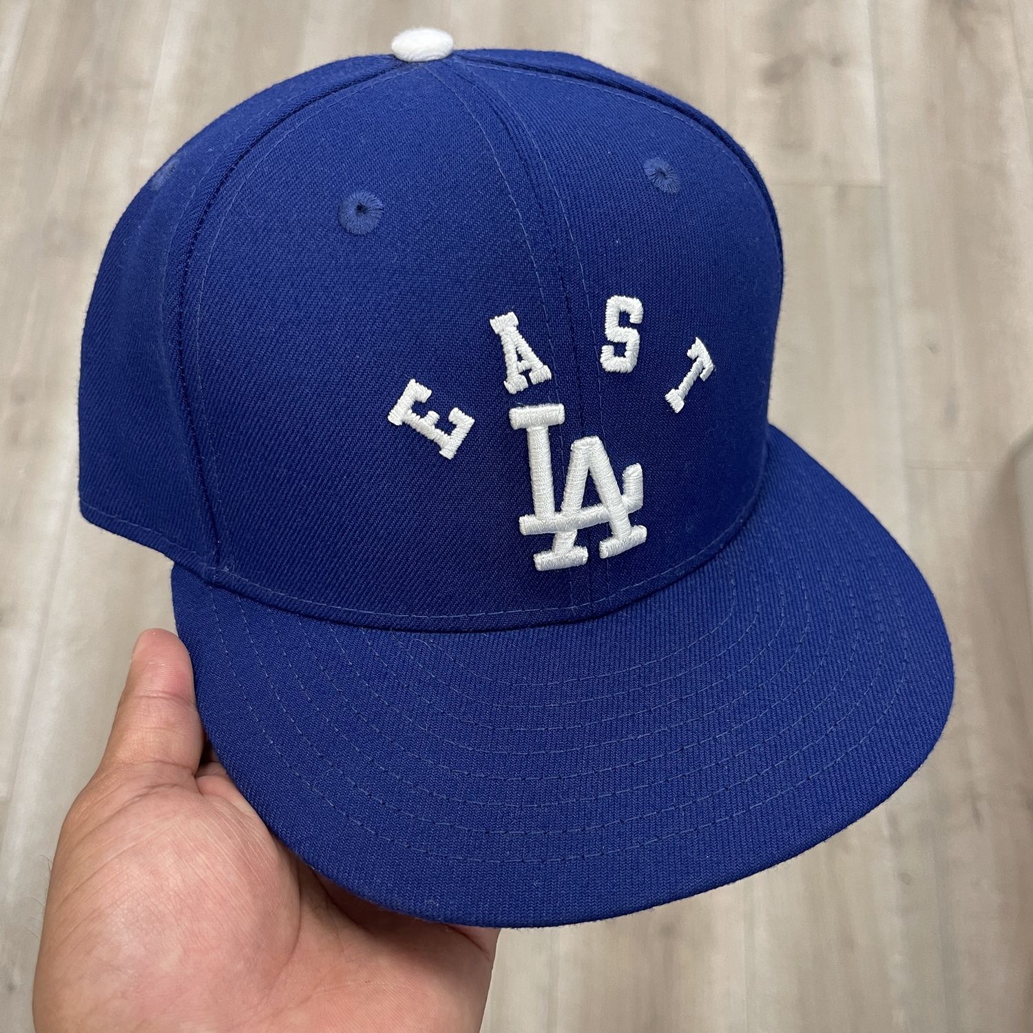 East LA Dodgers Fitted Hat Size 7 1/4 Pre-Owned