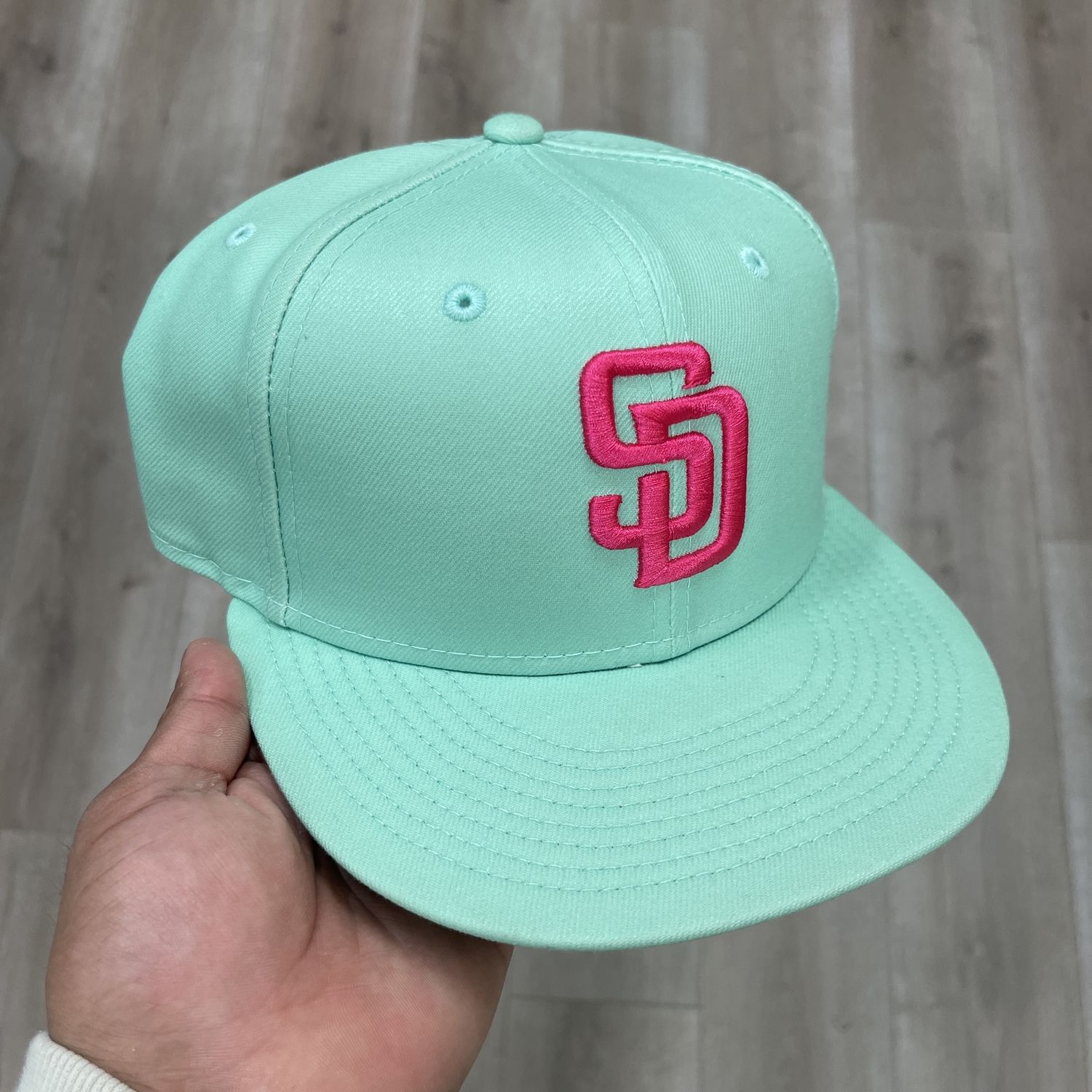 Fitted San Diego Padres Cyan • Pre-Owned