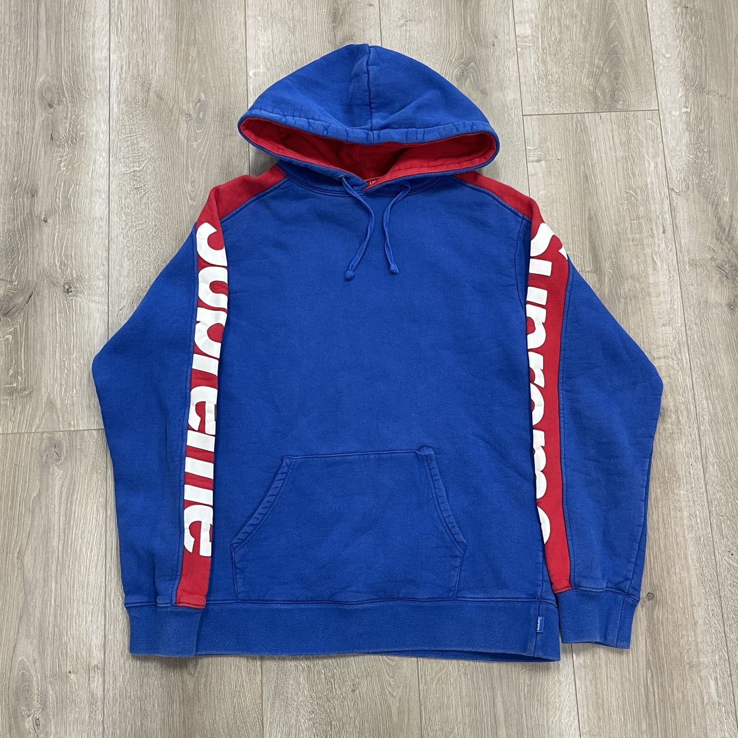 Supreme Sideline Hooded Sweatshirt Royal • Pre-Owned