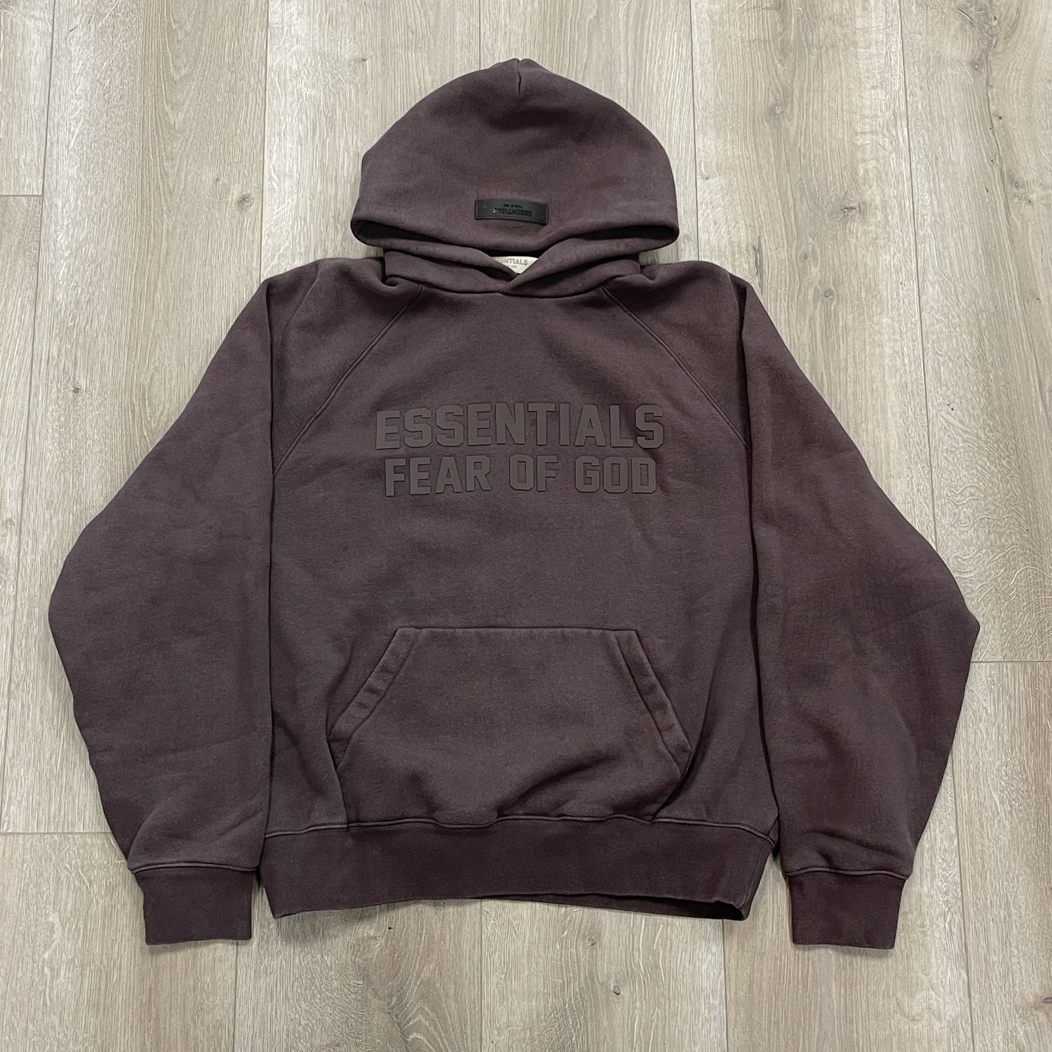 Essentials Brown Hoodie • Pre-Owned
