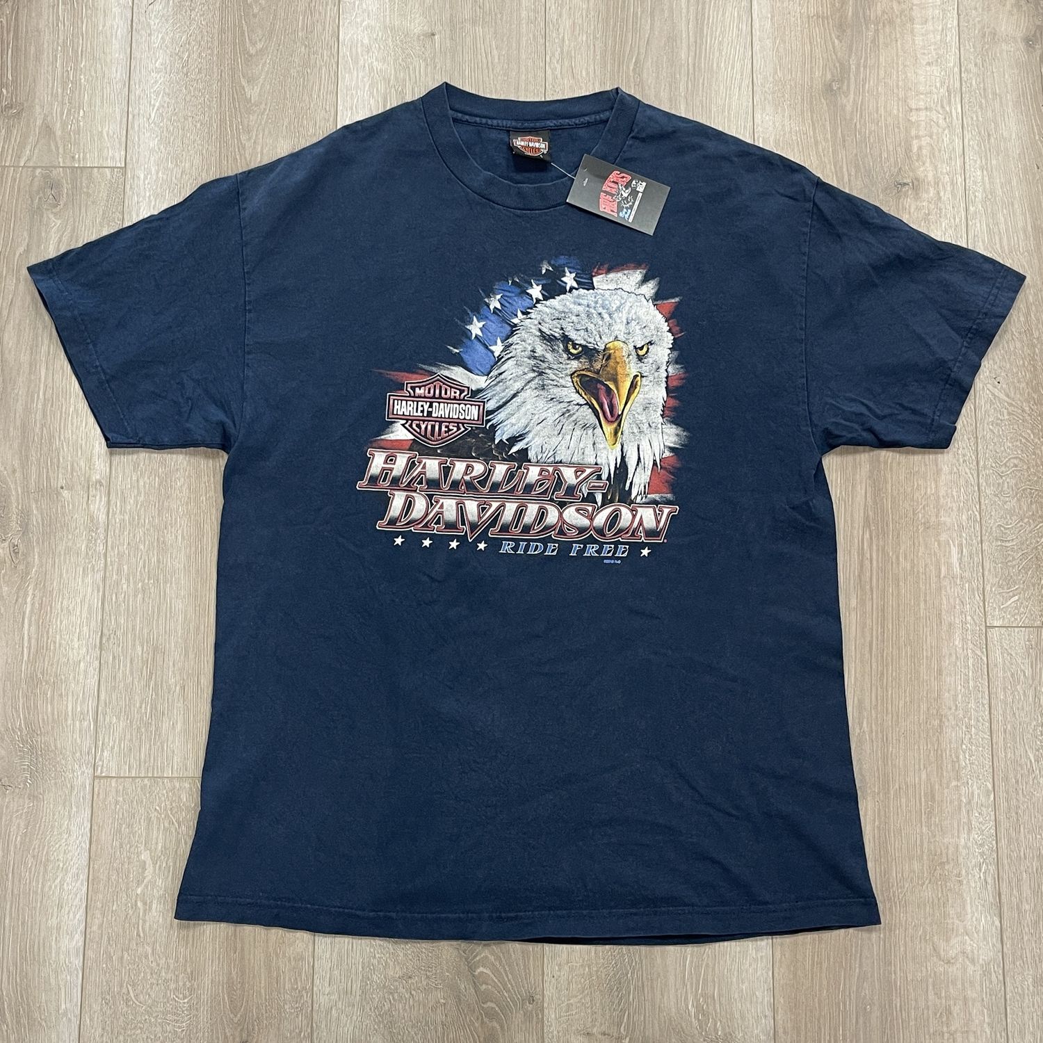Harley Davidson Ride Free Tee • Pre-Owned