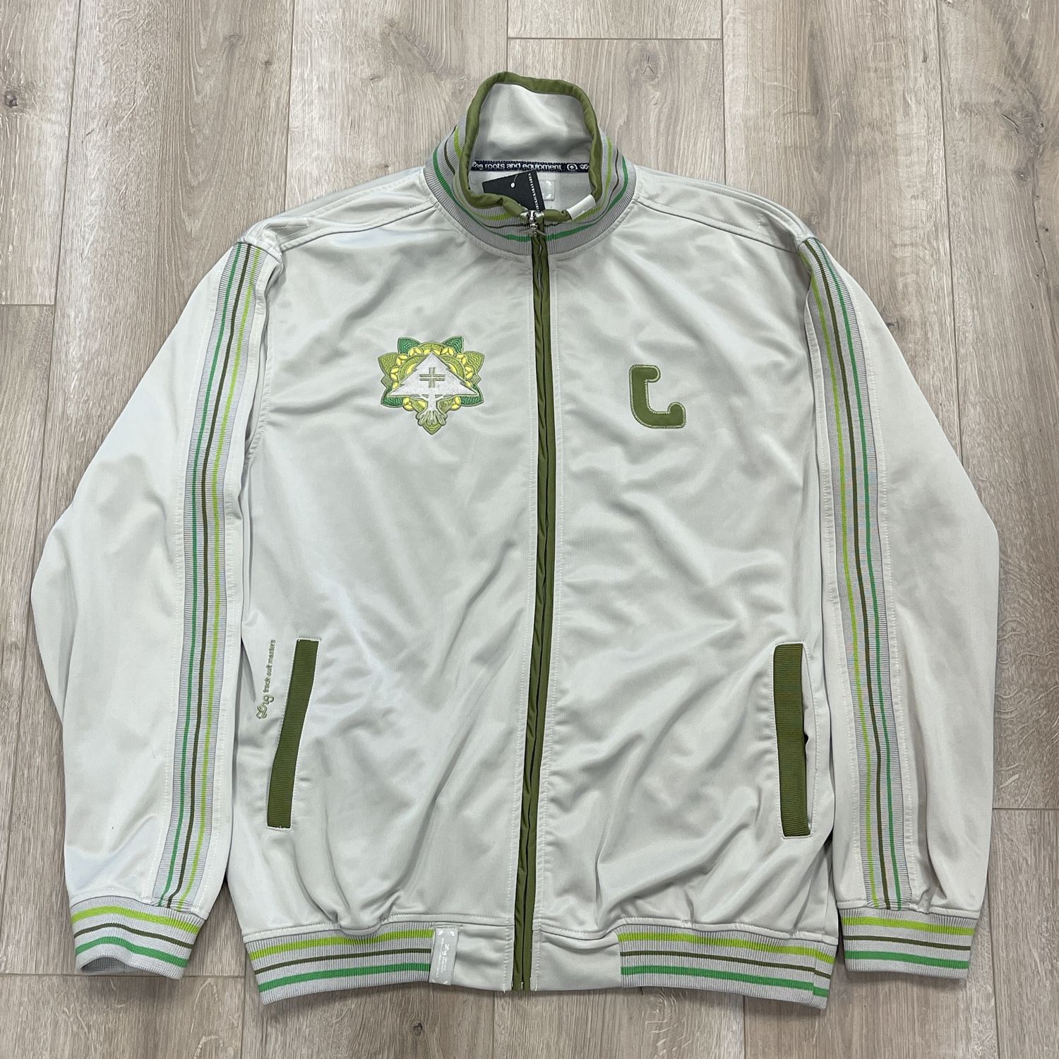 LRG Green / Grey Zip-UP • Pre-Owned
