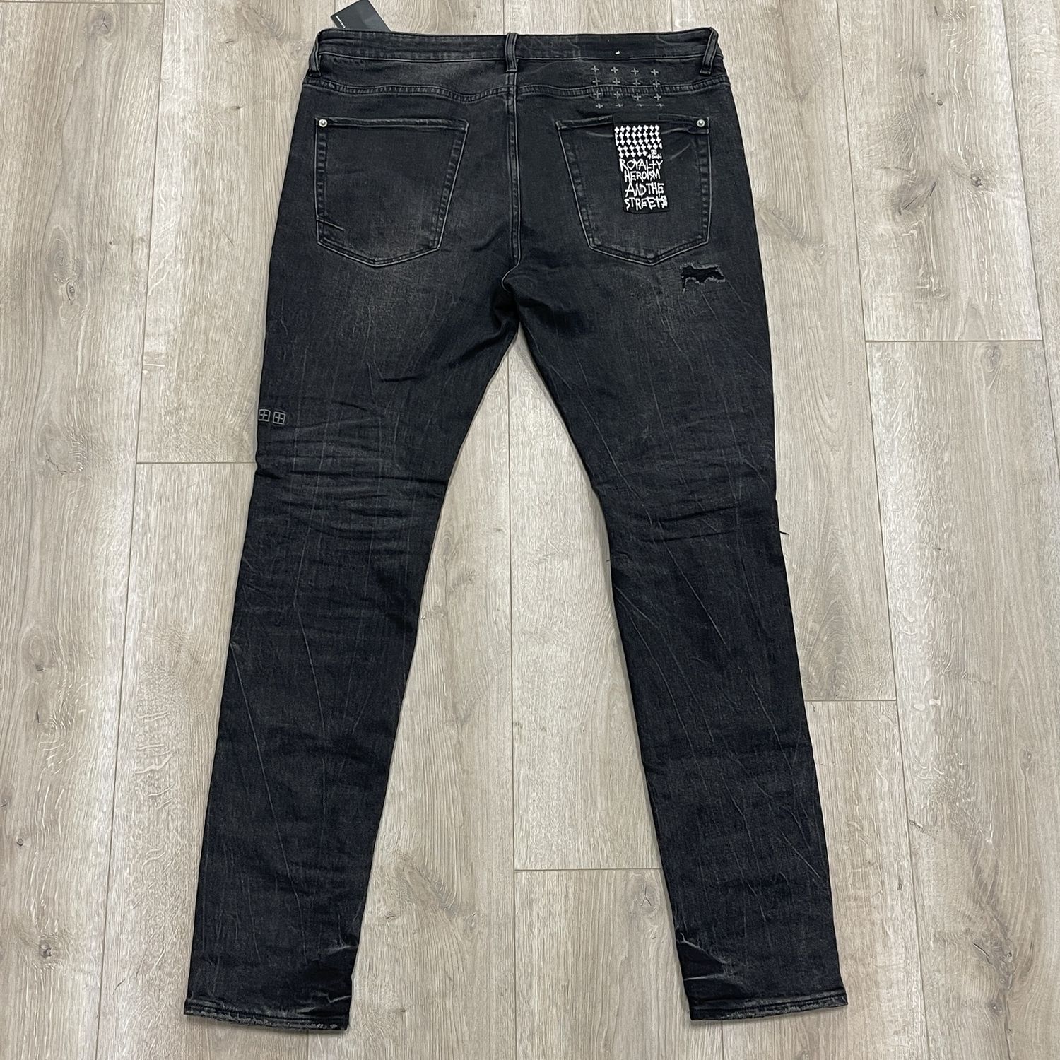 Ksubi Van Winkle Black Krush Black Size 36 Pre-Owned