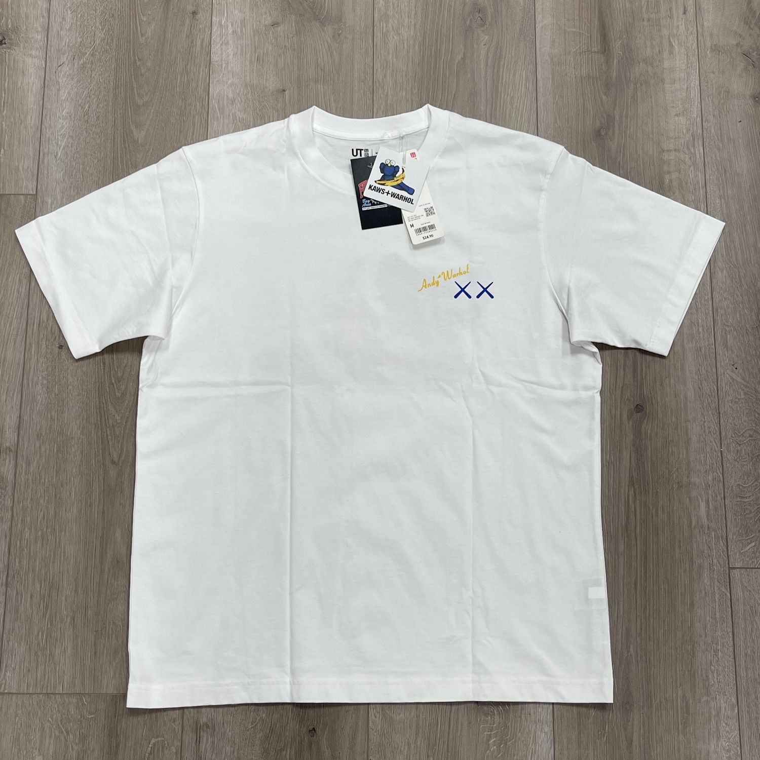Kaws x Uniqlo x Andy Warhol Tee New