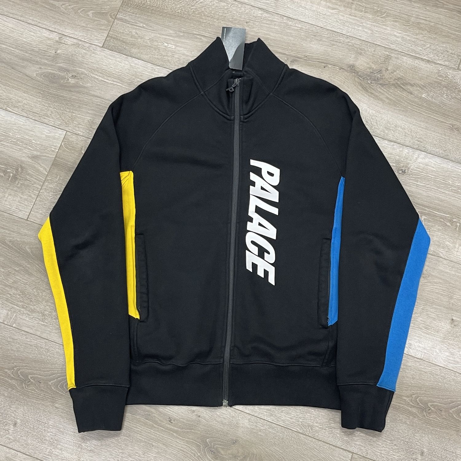 FW16 Palace Mix Up Track Top Black size Medium Pre-Owned