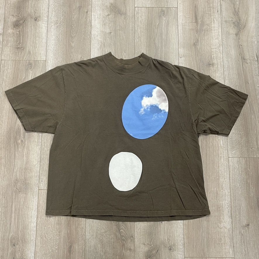 FW19 Kanye West CPFM for JIK I T-shirt Grey size Large Pre-Owned