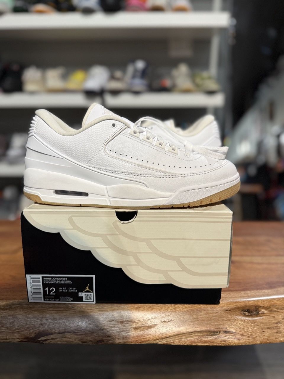 Jordan 2/3 White Gum (W) • Pre-Owned, Product Condition: Pre-Owned, Shoe Size: US W 12