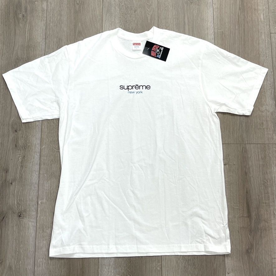 SS22 Supreme Classic Logo Tee white Size Large Pre-Owned