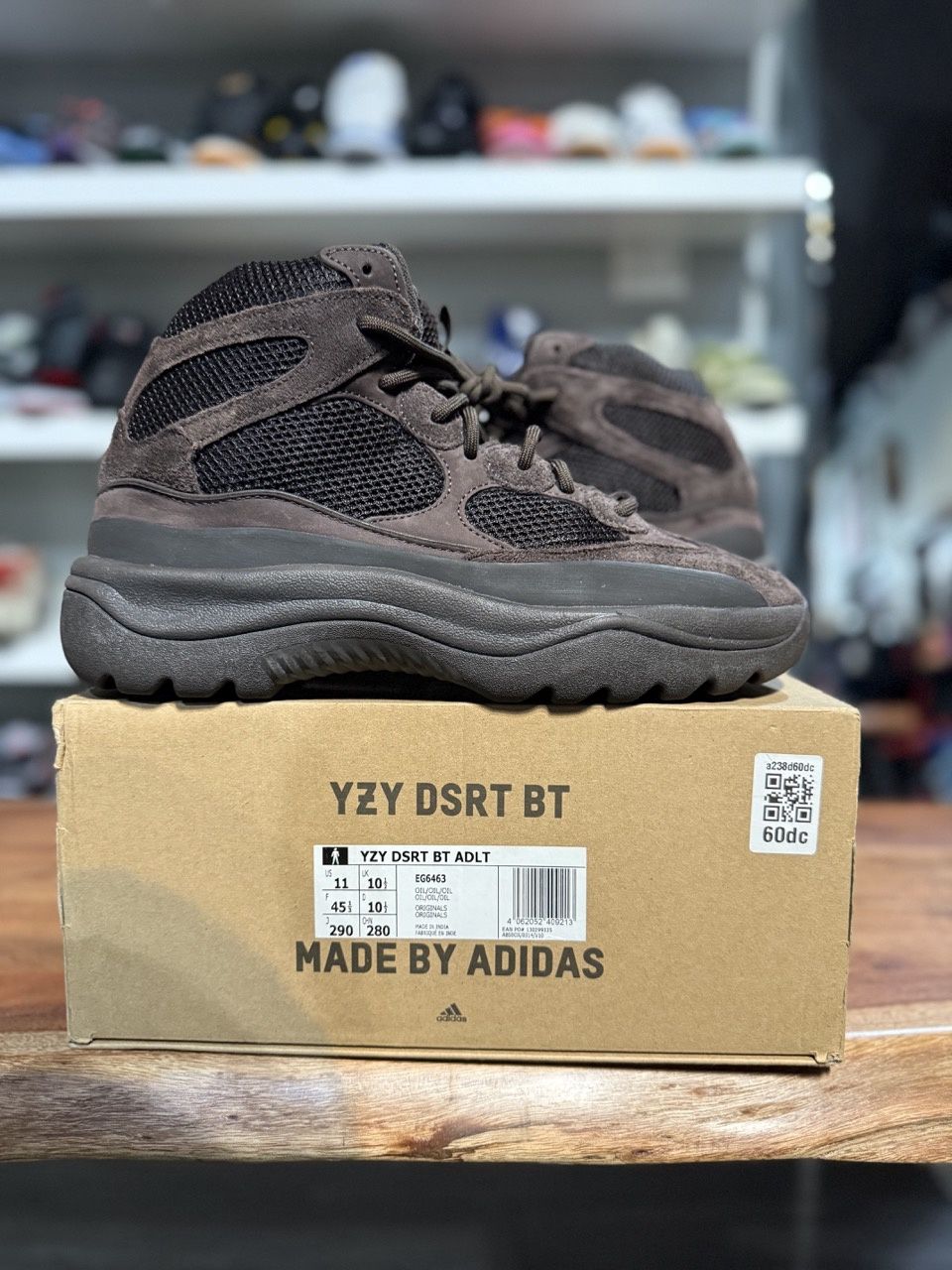 adidas Yeezy Desert Boot Oil • Pre-Owned, Shoe Size: US M 11, Product Condition: Pre-Owned