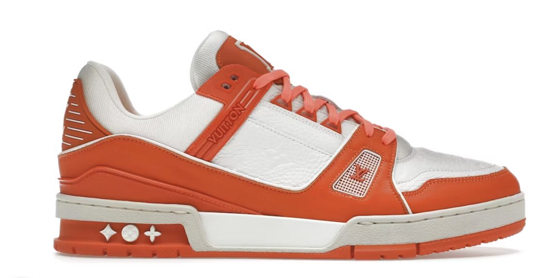 Louis Vuitton LV Trainer Orange - Brand New