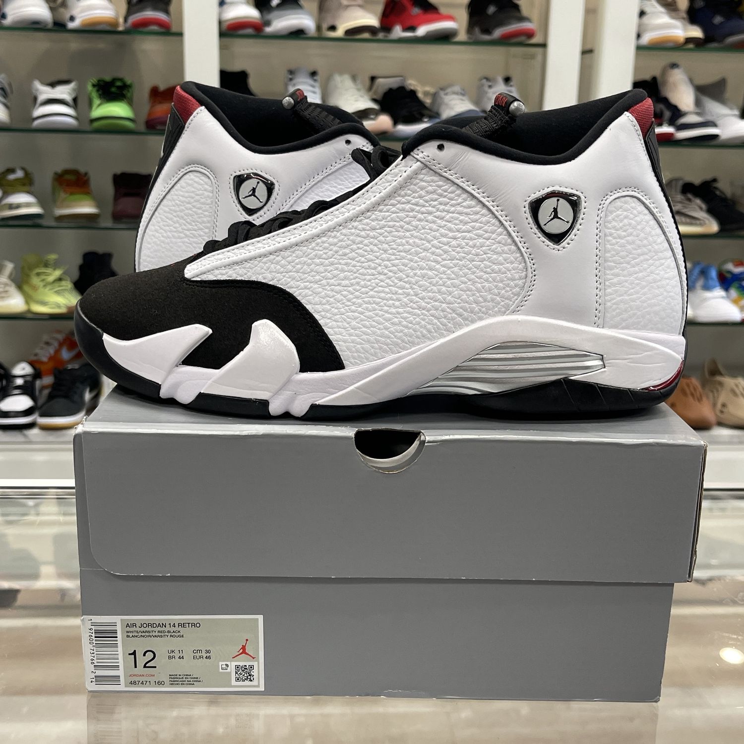 Jordan 14 Retro Black Toe (2024) - Pre-Owned, Product Condition: Pre-Owned, Shoe Size: US M 12