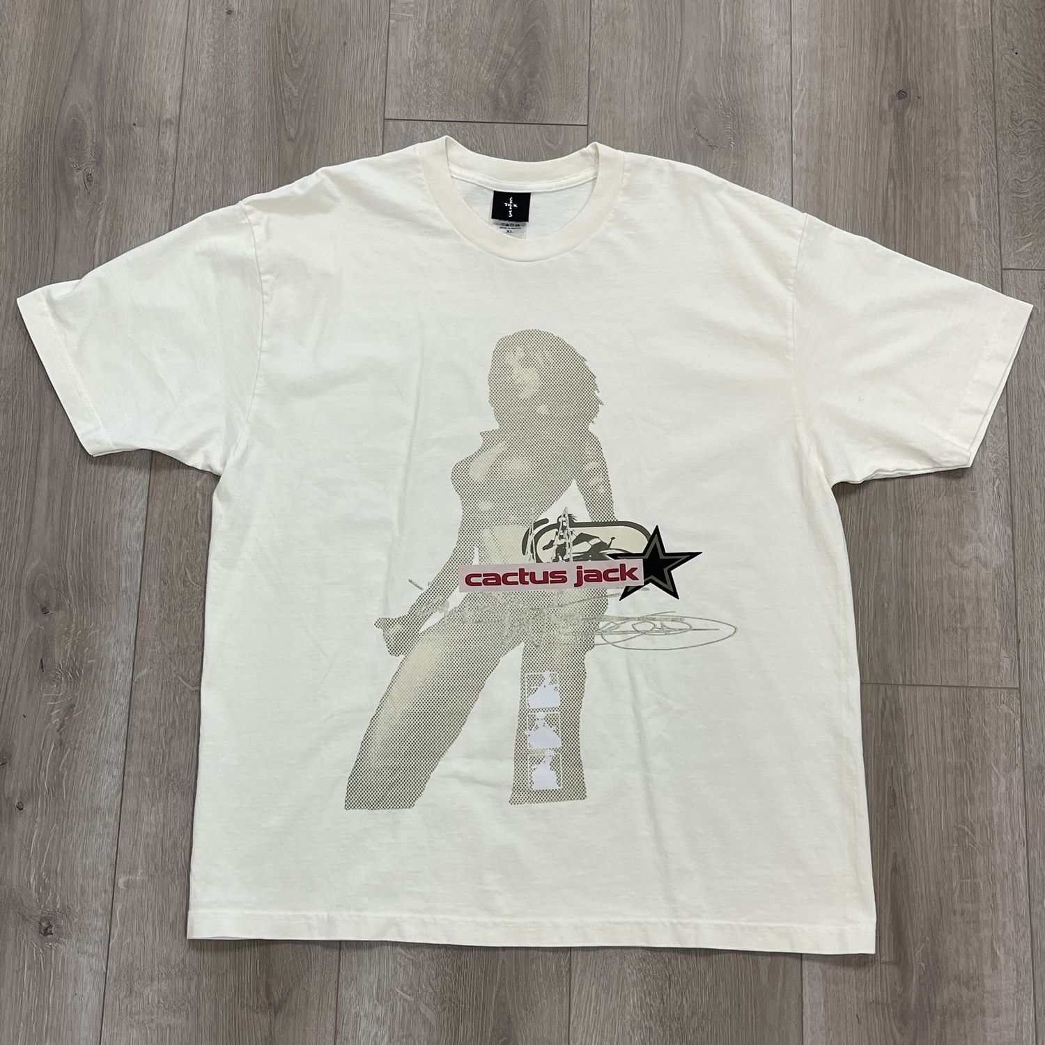 Travis Scott Cactus Jack Digital Girl Tee White size XL Pre-Owned