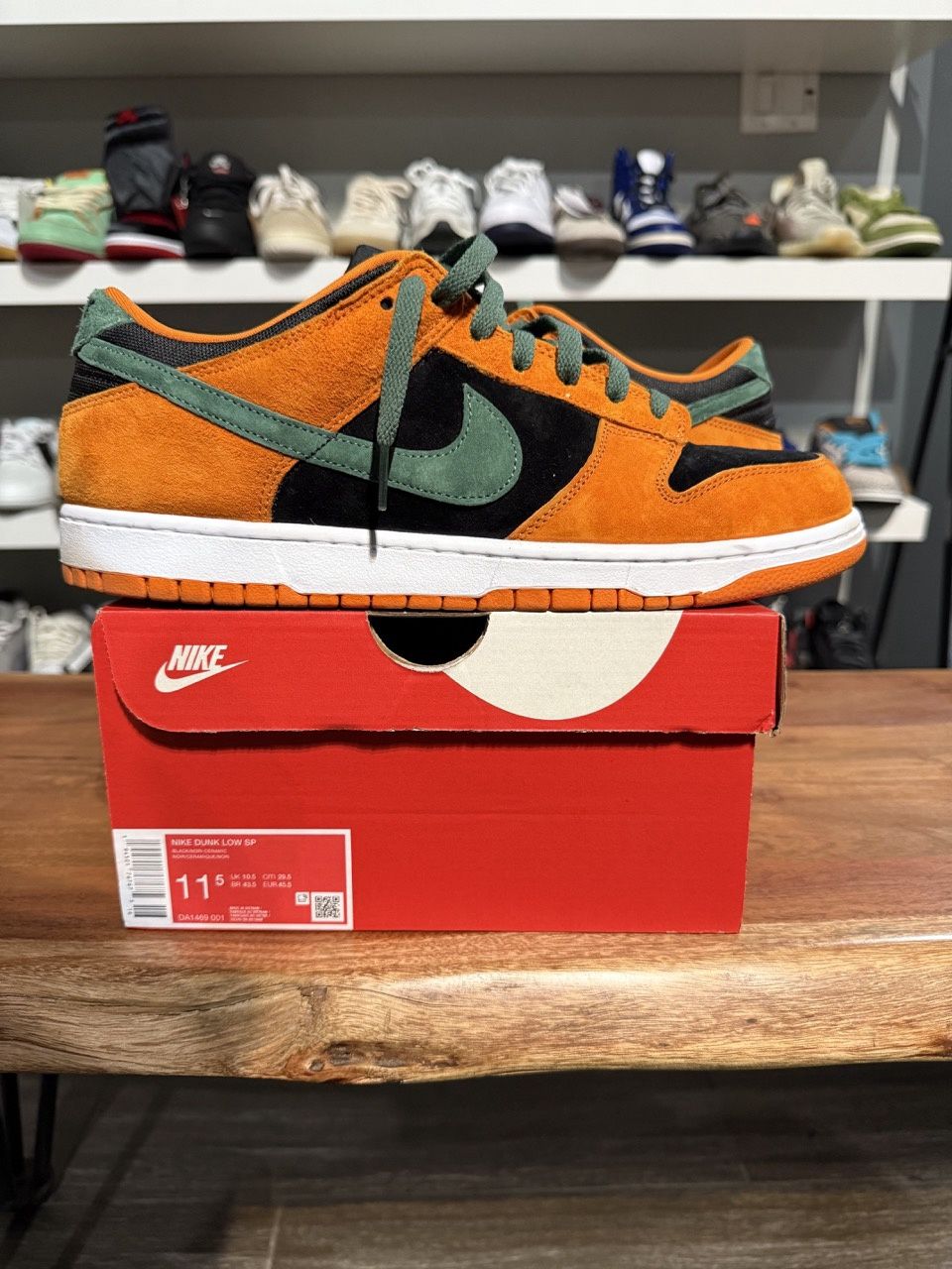 Nike Dunk Low Ceramic - Pre-Owned, Shoe Size: US M 11.5, Product Condition: Pre-Owned