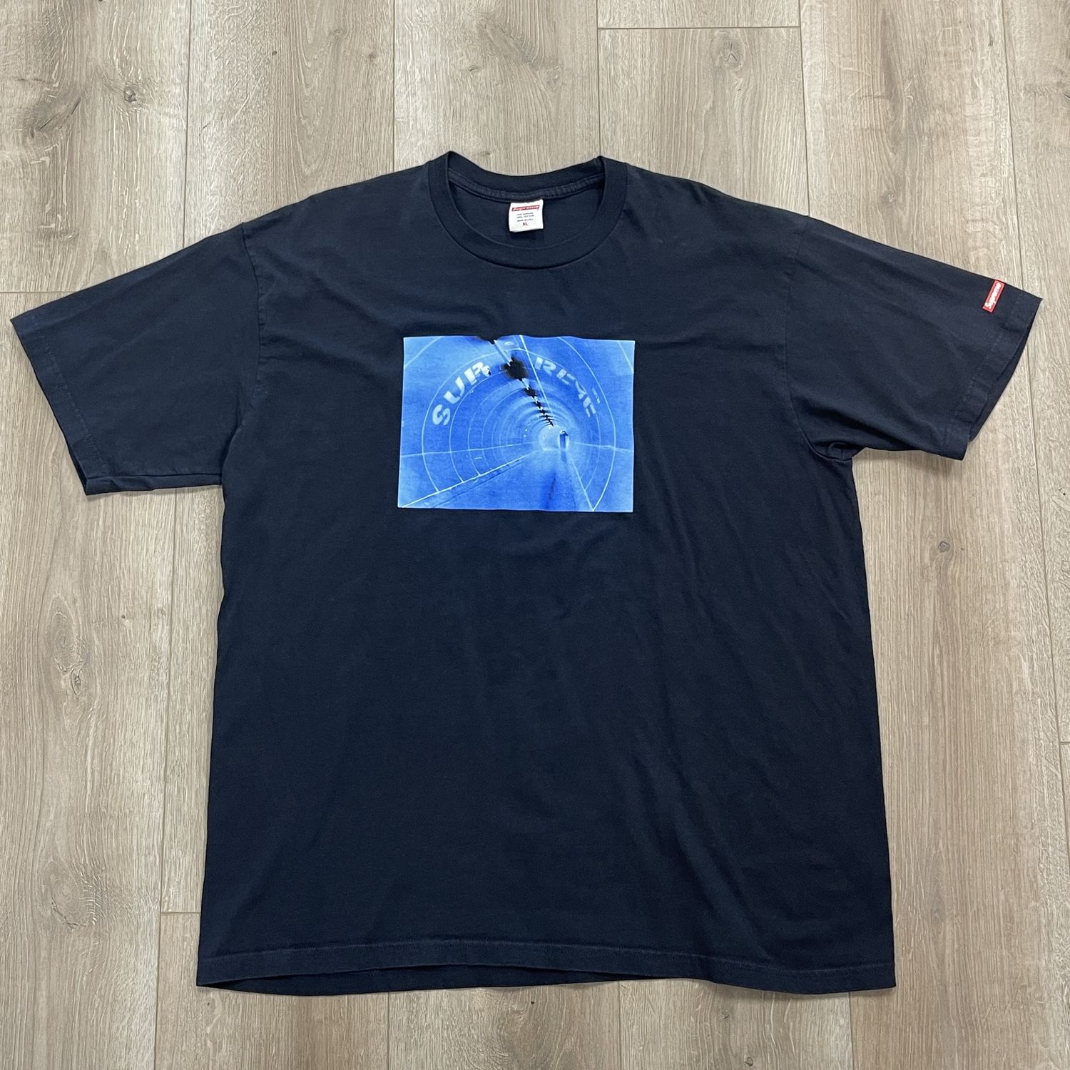 Supreme Tunnel Tee Black • Pre-Owned